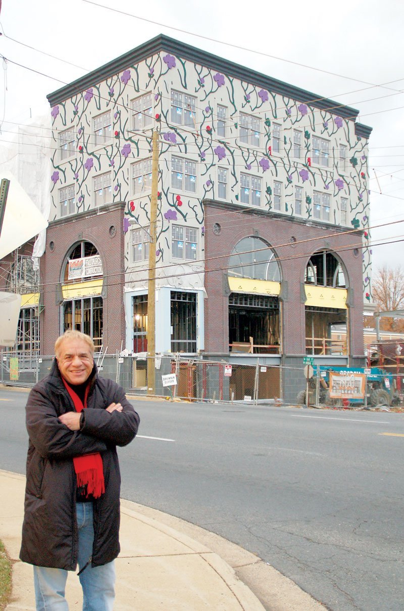 New ‘Flower Building’ Facade Unveiled on W. Broad Project - Falls ...