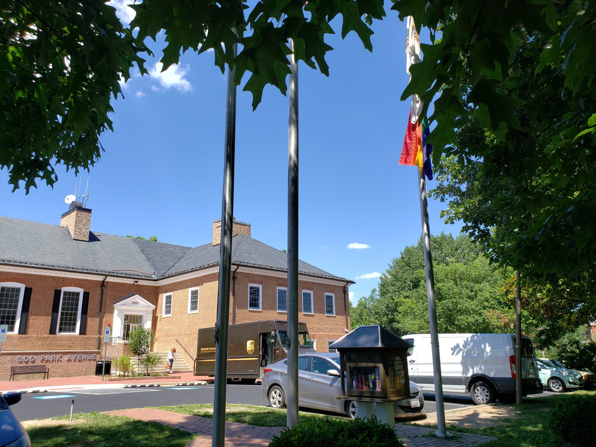‘Stonewall 50’ Rainbow Flag Flies Over F.C. City Hall for Pride Month